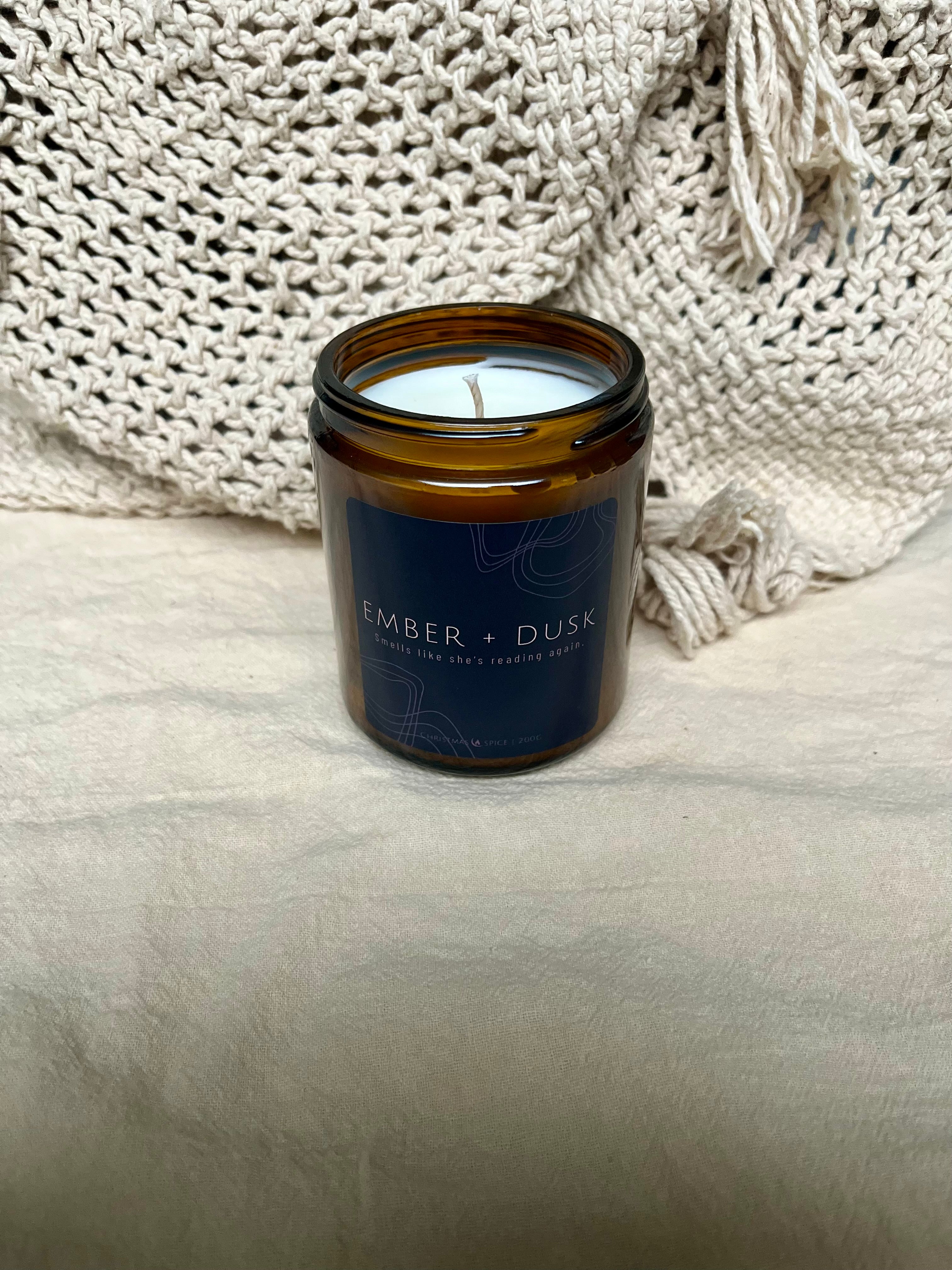 Signature Christmas soy candle